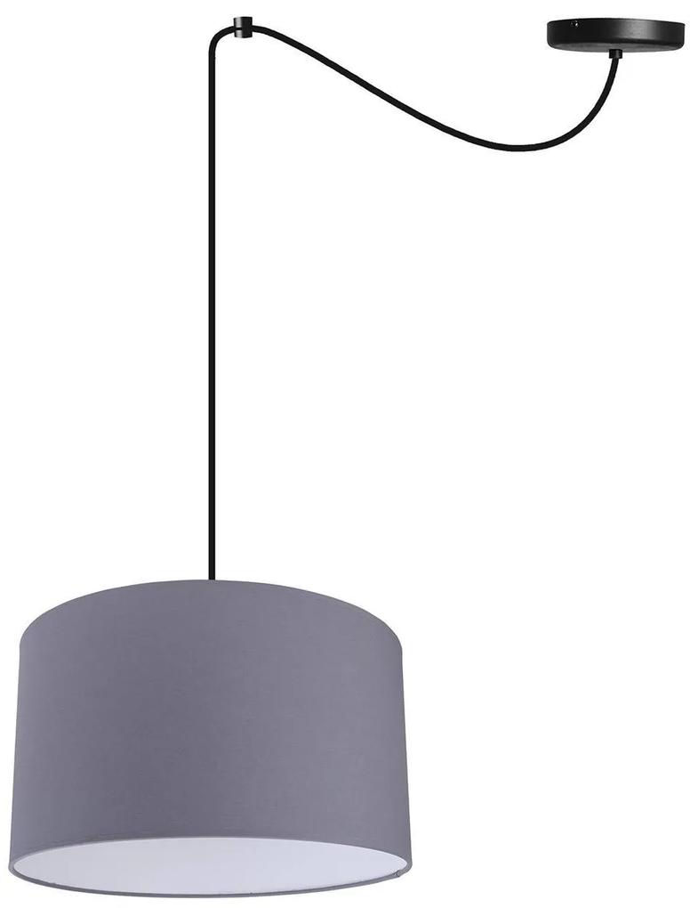 Závesné svietidlo INDIGO SPIDER, 1x textilné tienidlo (výber z 10 farieb), (výber z 2 farieb konštrukcie)