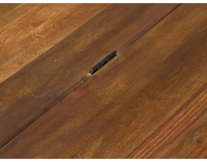 furniture-nabytek.cz - Masívny konferenčný stolík Merlin II z palisandra, lakovaný, hnedý – 110×60×45 cm