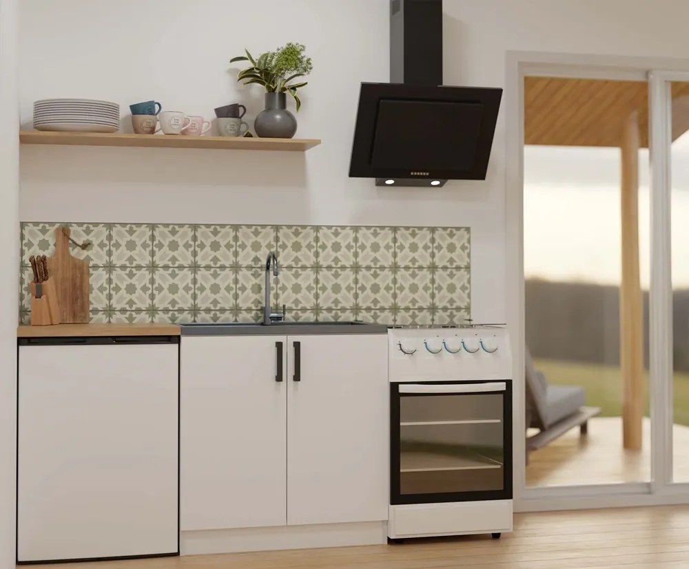 Kuchynská skrinka pod drez Dolan 80 cm biela