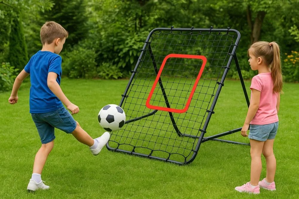 Tréningová futbalová sieť 100 × 100 cm