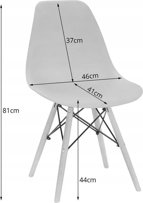 Jedálenská zostava TODI 80cm okrúhly stolový set čierny a 2 stoličky OSAKA čierne + 2 stoličky OSAKA čierne ZADARMO