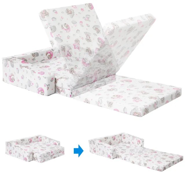 Cestovná postieľka DREAMER spiaci medveď