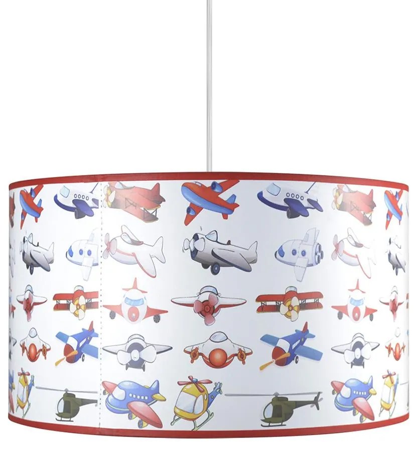 Detský luster LIETADLA 1xE27/60W/230V