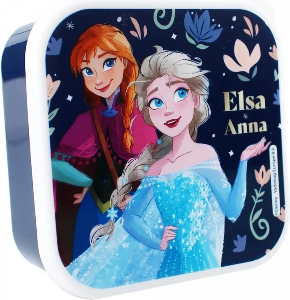 Desiatové boxy Ľadové kráľovstvo – Frozen - súprava 3 ks