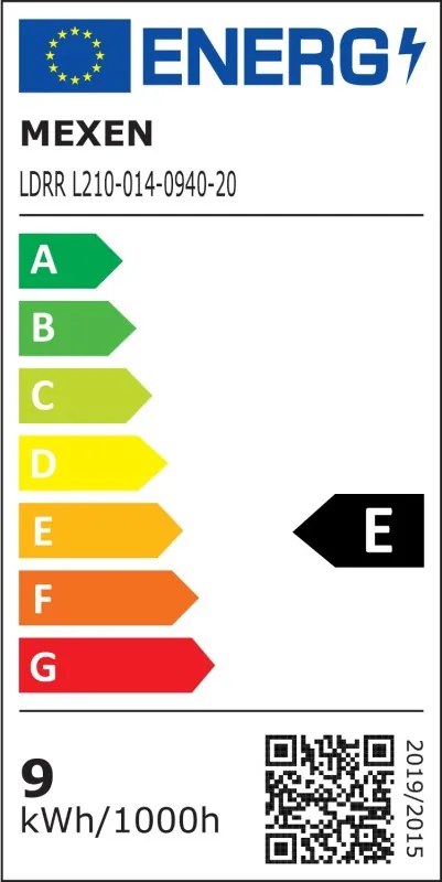 Mexen LDRR, LED stropné svietidlo na zapustenie, priemer 12 cm 14 cm, 9W, neutrálna - 4000K, 990 lm, biela - L210-014-0940-20