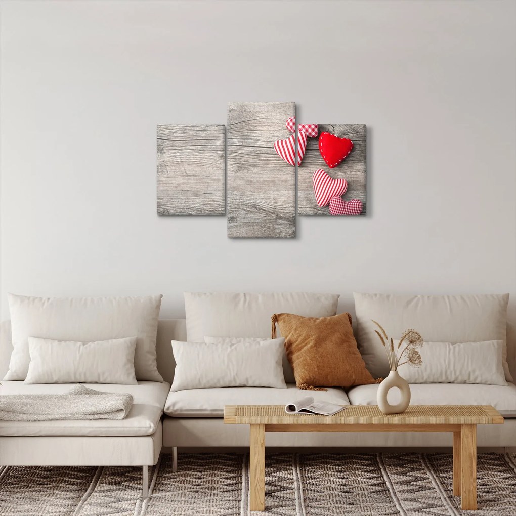 Obraz - Srdiečka (90x60 cm)
