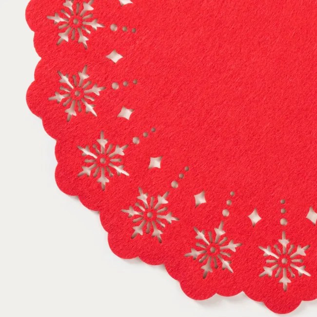 Sada podložiek pod taniere LEIS červená 760167 (2 ks)