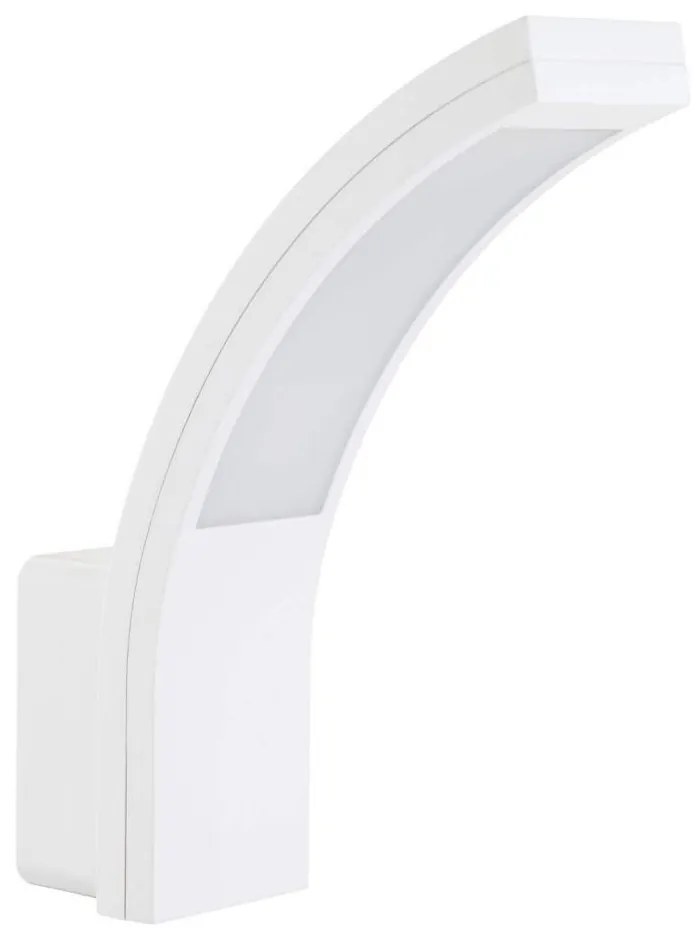 LED Vonkajšie nástenné svietidlo LED/10W/230V IP54 biela