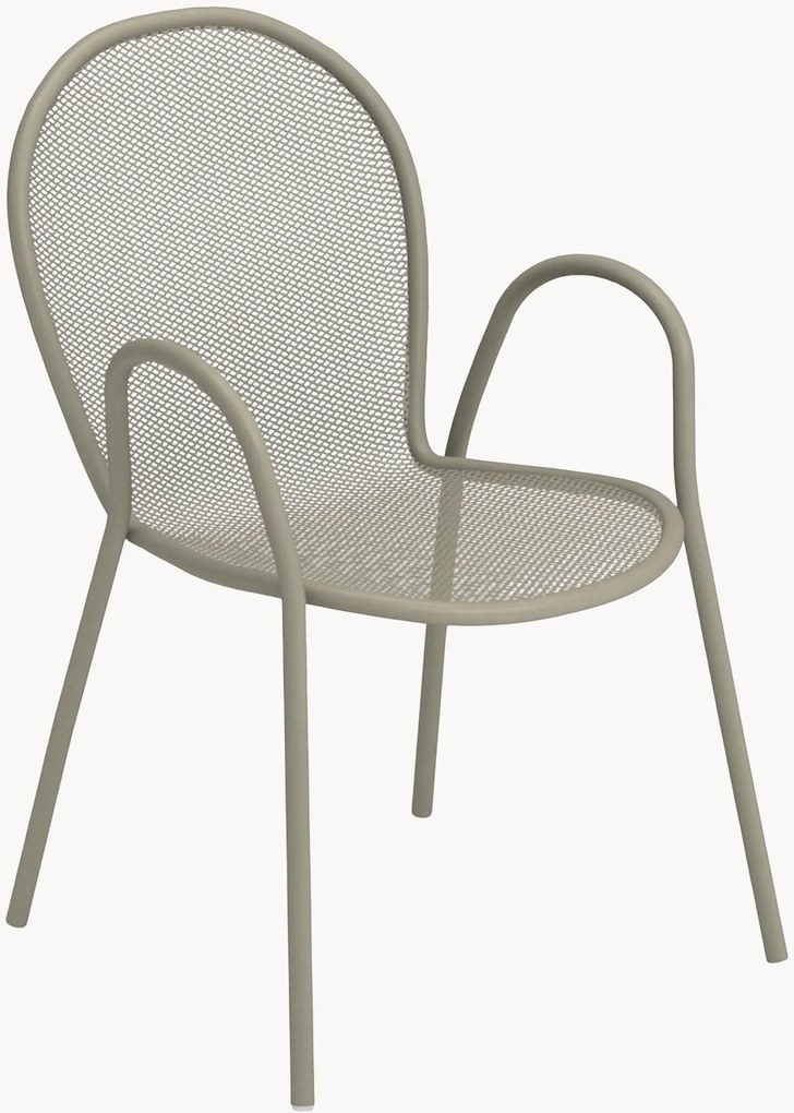 Stohovateľná záhradná stolička's opierkami Ronda