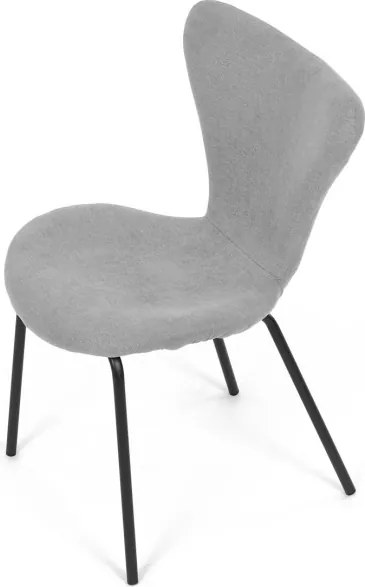 Jedálenská stolička strieborná CT-S8010 SIL2