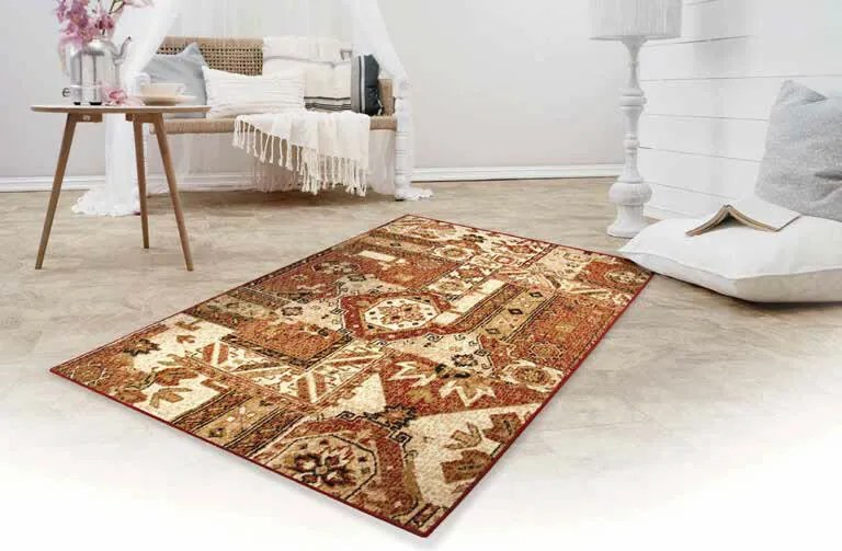 Kusový koberec Practica A2 / CEC, 200x300, červená, chodba / predsieň, Sintelon