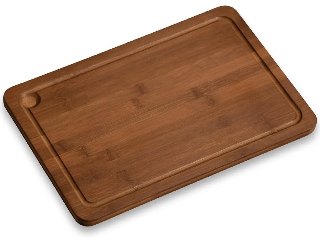 Bambusové krájacie a servírovacie doštičky DABA 25x38 cm hnedá