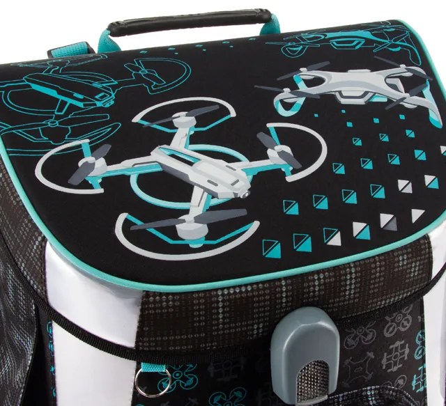 Kompaktná školská taška DRONE RACER ARS UNA