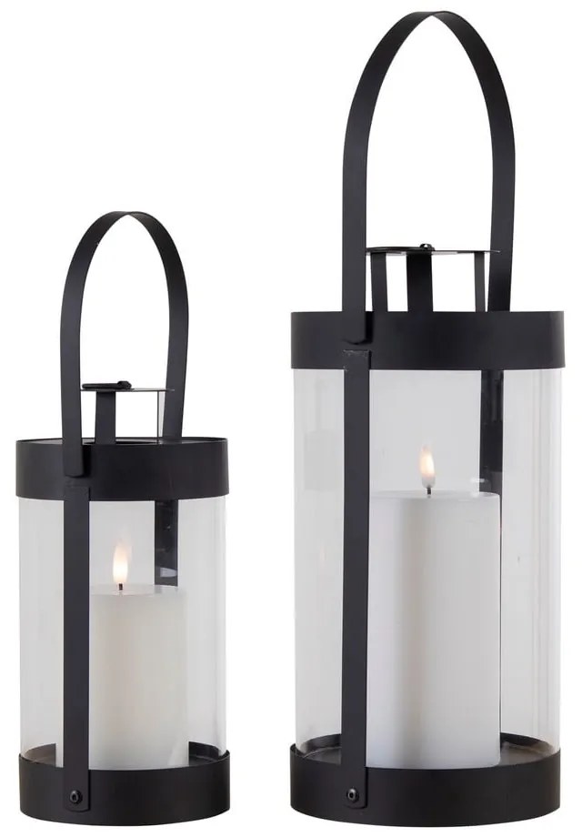 Sklenený lampáš 2 ks Bondi - House Nordic