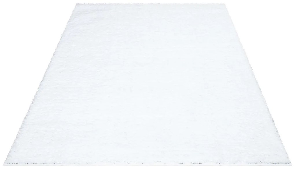 Dekorstudio Shaggy koberec CITY 500 biely Rozmer koberca: 160x230cm