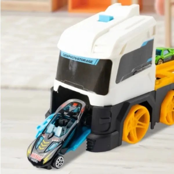 Transportér s dvoma autami