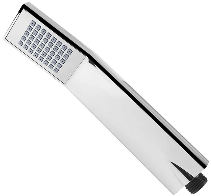 Mereo Mereo, Sprchová súprava, jednopolohová sprcha, posuvný držiak, šedostrieborná hadica, nerez/plast/chrome, MER-CB920Q