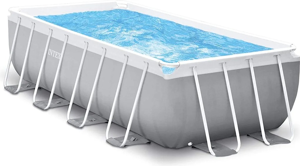 Bazén Intex Prism Frame 4 x 2 x 1,22 m s filtráciou a schodíkmi