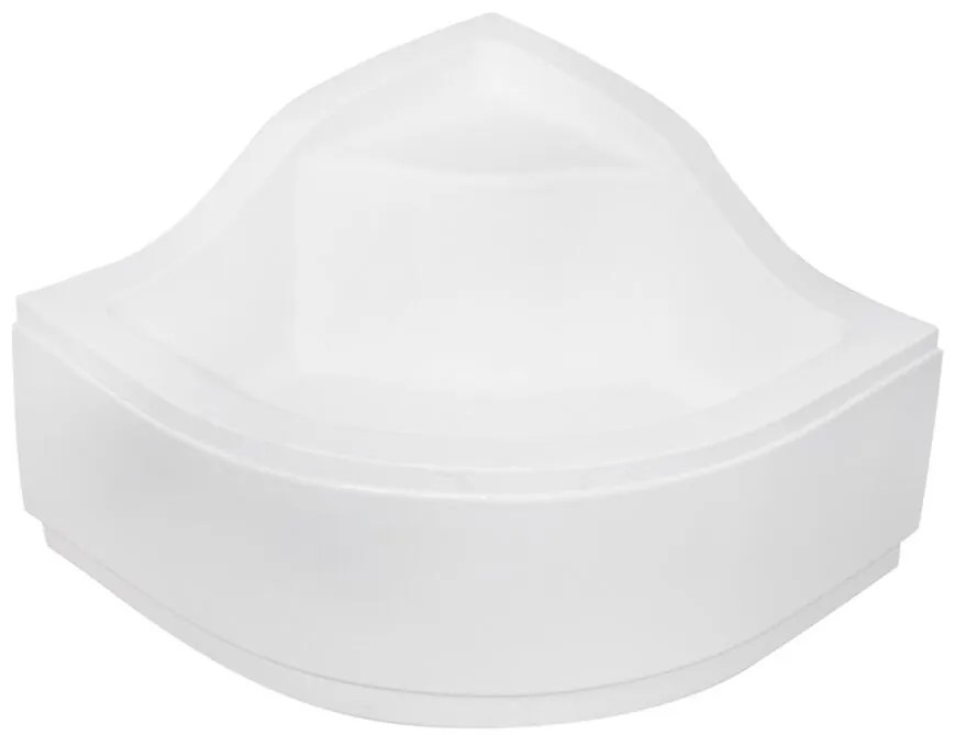 Sprchová vanička polkruhová Olivier II 90/90/21/28 + nohy