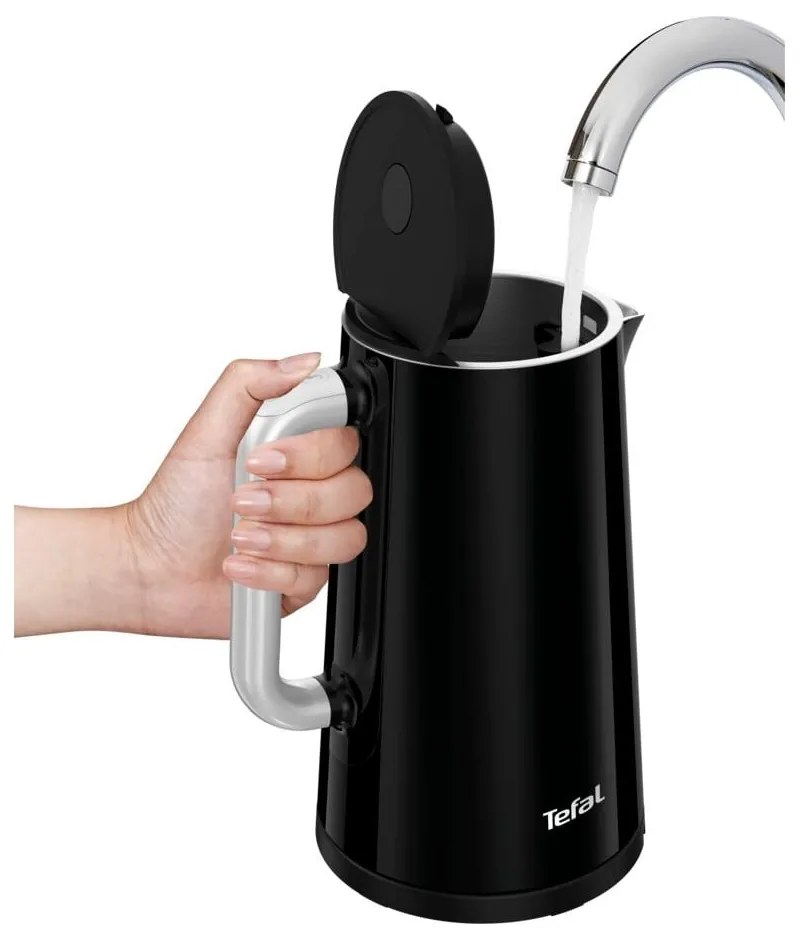 Čierna rýchlovarná kanvica 1,7 l KO851830 – Tefal