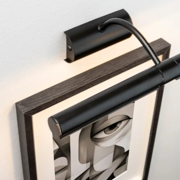 Brilagi - Obrazové svietidlo DANAE 2xE14/40W/230V čierna