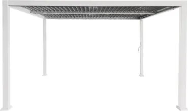 JU Hliníková pergola 3 x 4 m, strecha na dvoch stranách