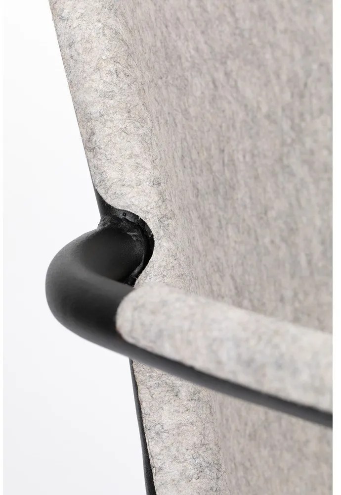 Svetlosivé jedálenské stoličky v súprave 2 ks Thirsty – Zuiver