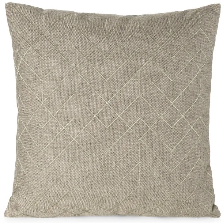 Dekorstudio Dekoračná obliečka MILA 01 s geometrickým vzorom - béžová