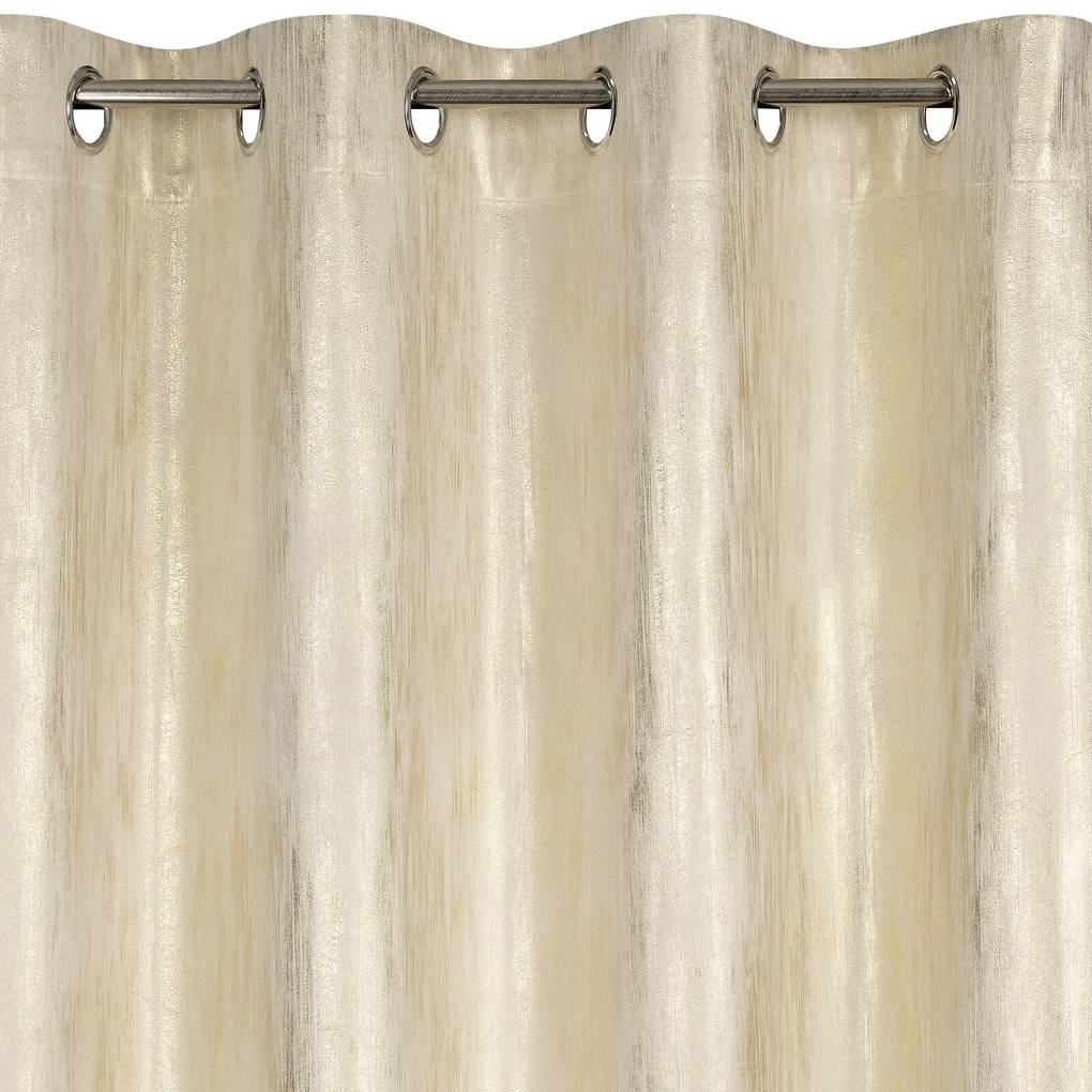 ZATEMŇOVACÍ ZÁVES NA KRÚŽKOCH EMILA 140X250 CM VZOROVANÁ