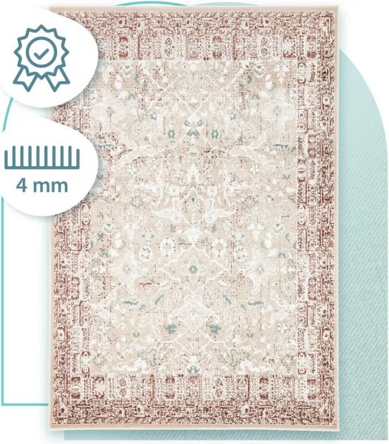 Koberec FD Sensi Jim svetlobéžový