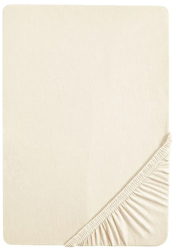 Biberna Napínacia džersejová plachta (prírodná, 140 – 160 x 200 cm)  (100227068)