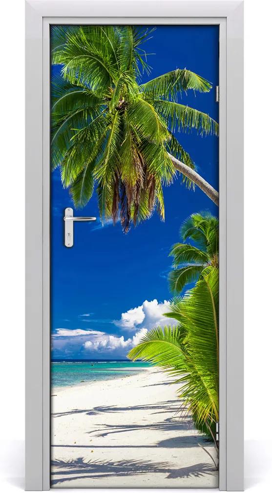 Fototapeta na dvere  Tropická pláž