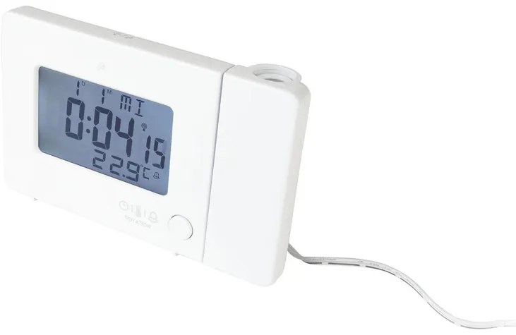 AURIOL® Rádiobudík s projekciou SFPW 360 B1 (biela) (100344113)