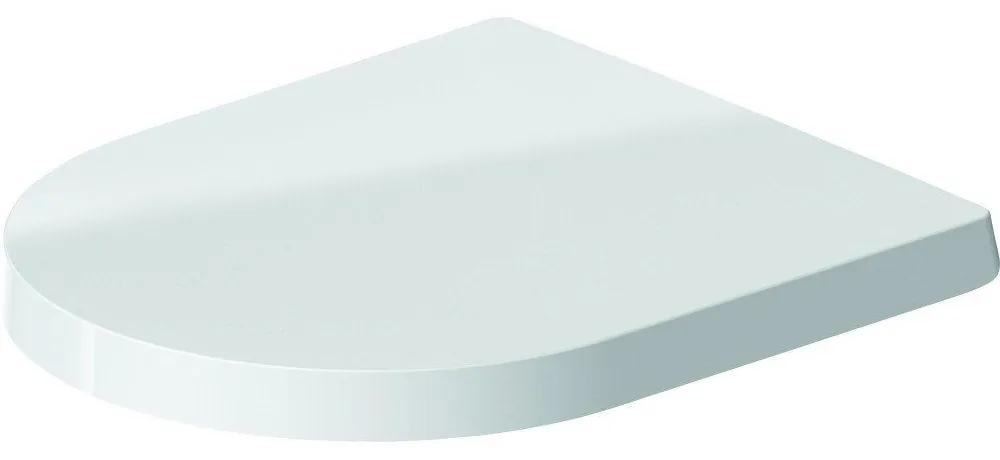 DURAVIT ME by Starck závesné WC Rimless Compact s hlbokým splachovaním, 370 x 480 mm, biela + sedátko so sklápacou automatikou (SoftClose), 45300900A1