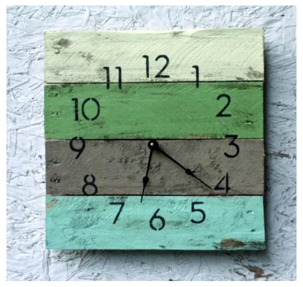 Hodiny z dreva, Nástenné hodiny drevené. Babičkyne hodiny alebo obraz na stenu, darček nástenné dekorácie, drevené hod 12D40162 HEU-