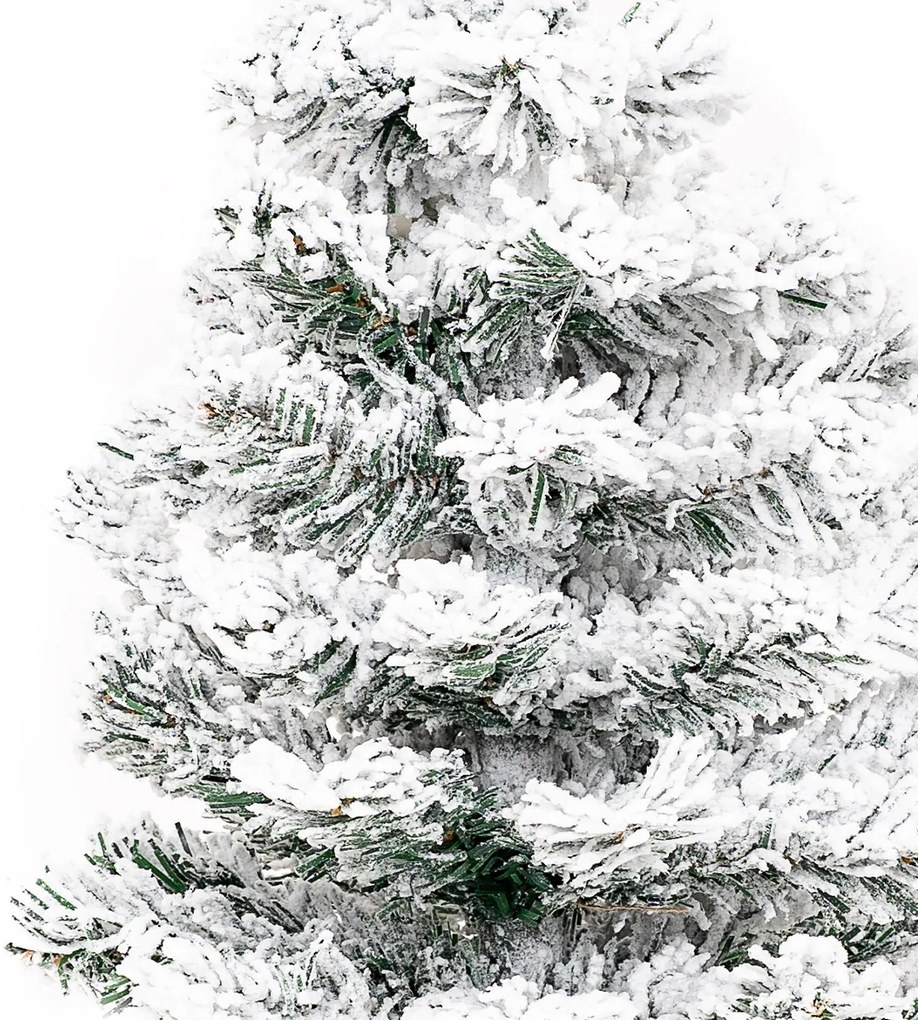 Zasnežený stromček v jute Tiga, 50 cm, 50 cm