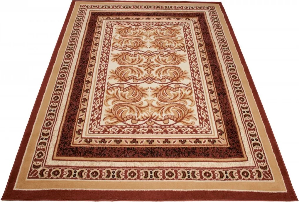 TA Koberec E950A HNEDÝ ATLAS PP Rozmer: 130x190 cm