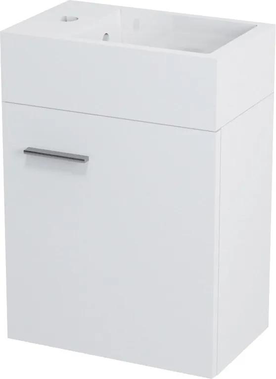 Latus V LT056-3030 umývadlová skrinka 35,6x40x23 cm, biela