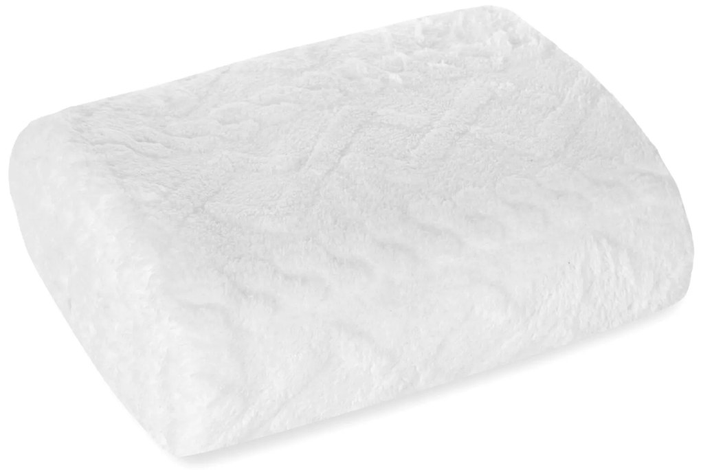 DEKA BRAID 200X220 CM BIELA