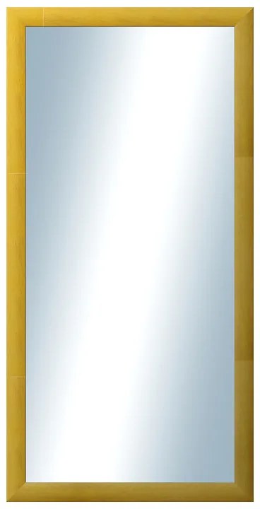 DANTIK - Zrkadlo v rámu, rozmer s rámom 50x100 cm z lišty LEDVINKA žltá (1439)