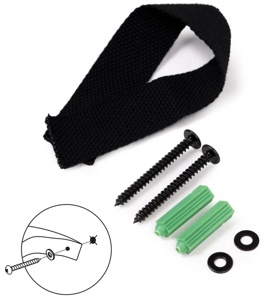 Moderný široký drevený regál so 4 policami LOFT čierny T36038