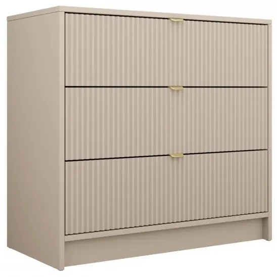 Komoda Razimo 3SZ, Farby: Biely velvet