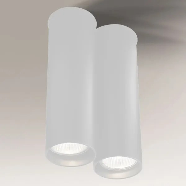 Shilo 7012 - Stropné svietidlo ARIDA 2xGU10/15W/230V biela