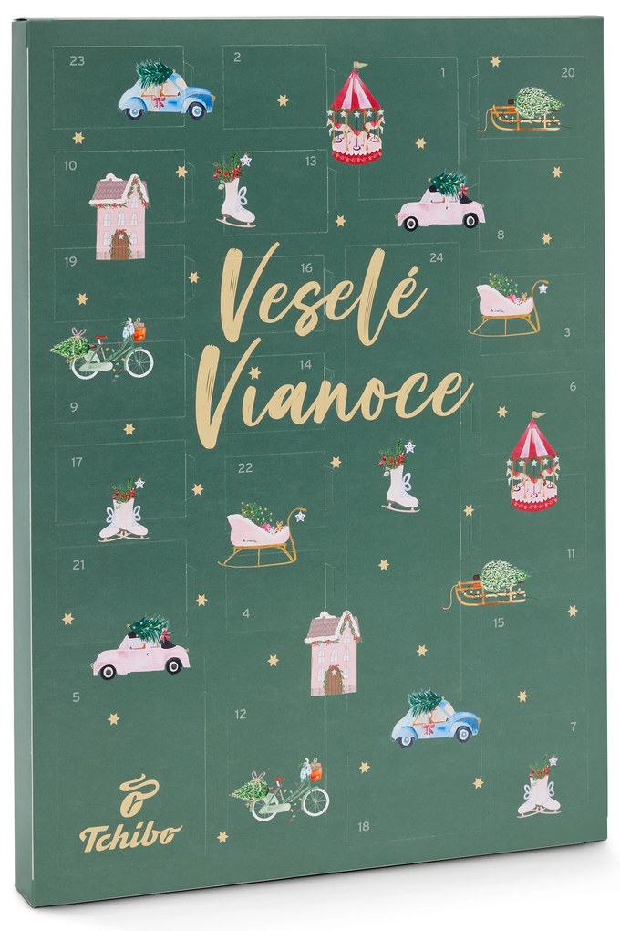 Adventný kalendár Tchibo