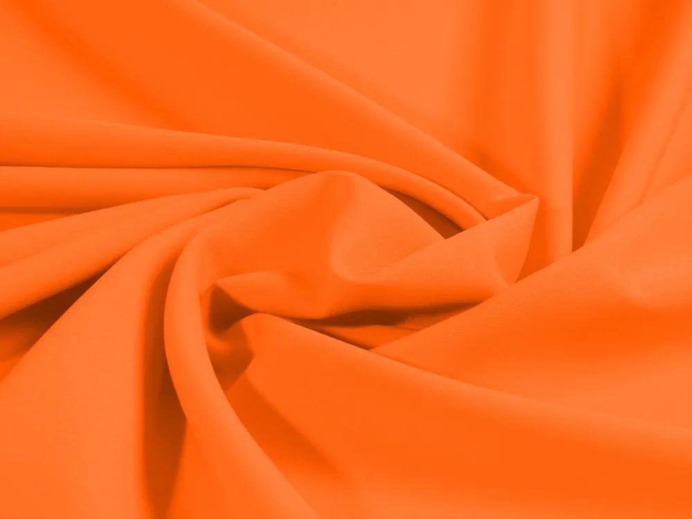 Biante Dekoračný záves Rongo RG-035 Oranžový 140x230 cm