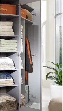 Zrkadlo na dvere šatníkovej skrine Multiraum%