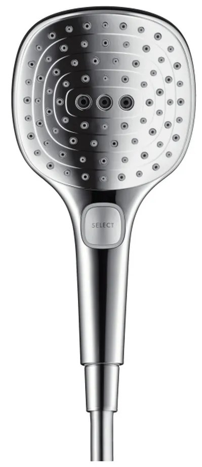 Hansgrohe Raindance Select E, ručná sprcha 120 3jet, chrómová, HAN-26520000