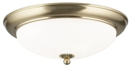 Orion - Stropné svietidlo EMPIRA 2xE27/40W/230V pr. 35,5 cm mosadz