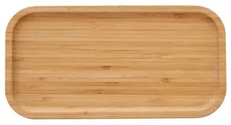 Orion Drevený servírovací podnos - bambusová tácka, 25 x 13 x 1 cm