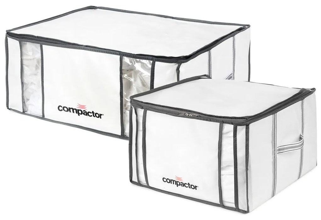 Compactor Súprava vákuových úložných boxov Life 1x M 125 l, 1x XXL 210 l, 2 ks